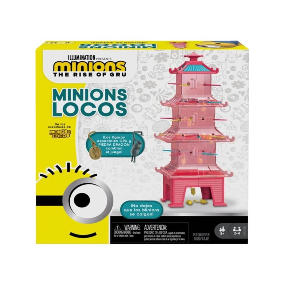 Minions locos juego de mesa