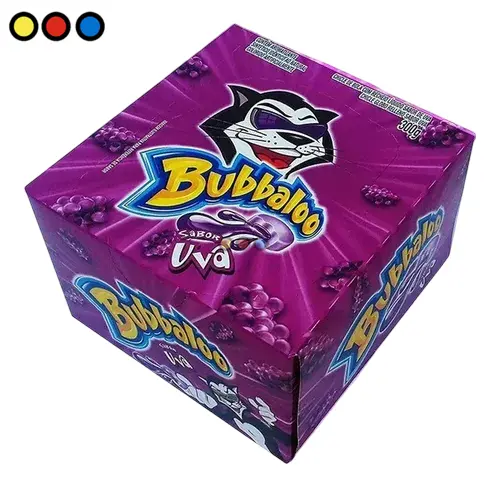 Bubbaloo Uva X 60u